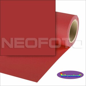Фон бумажный красный Vibrantone VBRT1116 Red 1.35 Х 6м