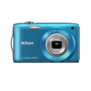 Фотоаппарат Nikon Coolpix S3300, синий