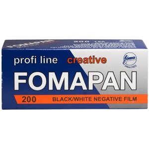 Фотопленка Foma FomaPAN 200 Creative 120, 200 ISO, 1 шт.