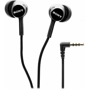 Гарнитура вкладыши Sony MDR-EX155AP 1.2м черный проводные в ушной раковине (MDR-EX155APB)