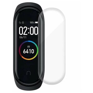 Гидрогелевая пленка Rock для экрана фитнес браслета Xiaomi Mi Band 5 (3 шт)