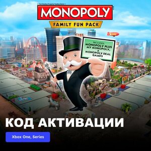 Игра monopoly family FUN PACK xbox one, xbox series X|S электронный ключ турция