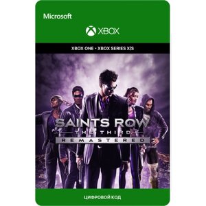 Игра saints ROW THE THIRD remastered для xbox one/series X|S (турция), русский перевод, электронный ключ