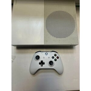 Игровая приставка Microsoft Xbox One S 500 ГБ HDD, без игр, белый