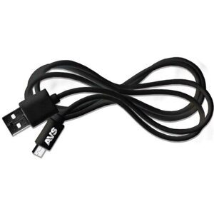 Кабель micro USB (1 м.) AVS MR-301 (чёрный)
