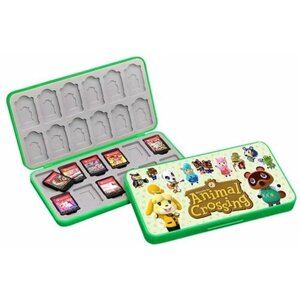 Кейс-футляр для хранения 24 картриджей (игр) Nintendo Switch Premium Game Card Case Animal Crossing Characters