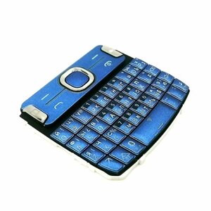 Клавиатура Nokia 302 синяя (N302)