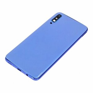 Корпус для Samsung A705 Galaxy A70, синий, AA