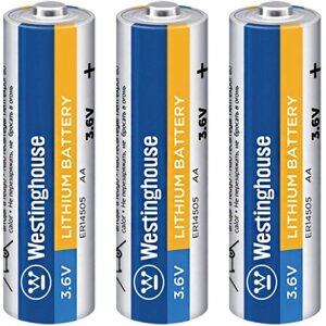 Литиевые батарейки 3.6 В Westinghouse ER 14505 (AA) 3шт.