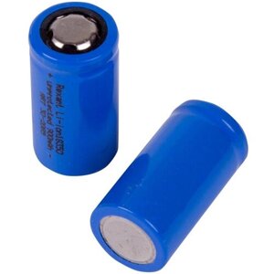 Литий-ионный аккумулятор REXANT аккумуляторная батарейка 18350, 10 шт. в упаковке