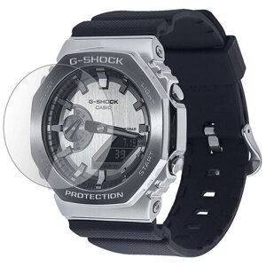 Матовая защитная плёнка для смарт-часов CASIO GM-2100-1A , гидрогелевая, на дисплей, не стекло, watch