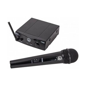 Микрофонный комплект AKG WMS40 Mini Vocal Set BD US45A, разъем: jack 6.3 mm, черный