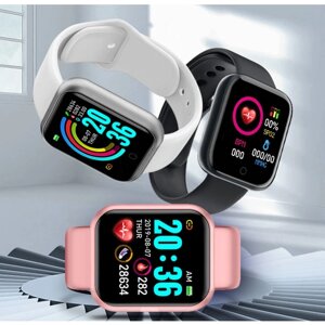Многофункциональные детские часы Smart Watch для Android и iOS / White