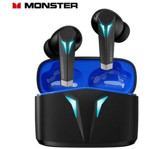 Наушники беспроводные Monster AIRMARS XKT06 музыка/игры, черные