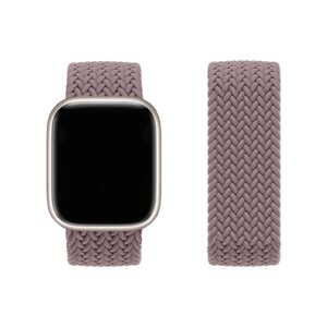 Нейлоновый ремешок для Apple Watch Series 1-9, SE, SE 2 и Ultra, Ultra 2; смарт часов 38 mm / 40 mm / 41 mm; размер M (145 mm); дымчато-фиолетовый