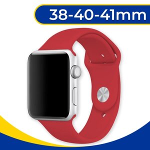 Нейлоновый ремешок для смарт часов Apple Watch 1-9, SE, Ultra 42, 44, 45, 49 мм / Тканевый браслет на Эпл Вотч 1-9, СЕ, Ультра / Оливково-зеленый
