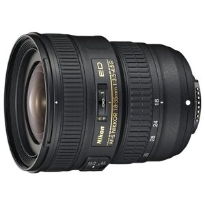 Объектив Nikon 18-35mm f/3.5-4.5G ED AF-S Nikkor, черный