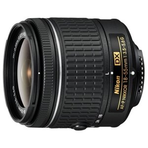 Объектив Nikon 18-55mm f/3.5-5.6G AF-P DX, черный