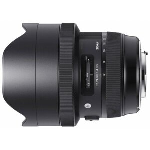Объектив Sigma 12-24mm f/4 DG HSM Art Nikon F, черный