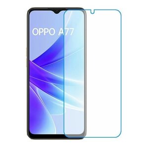Oppo A77 4G защитный экран из нано стекла 9H одна штука скрин Мобайл