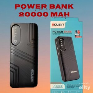 Power bank 20000 mAh , повербанк , внешний аккумулятор , пауэрбэнк для телефона, портативный аккумулятор