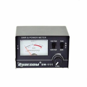 Прибор для измерения ксв surecom SWR-111 27-30 мгц 100вт