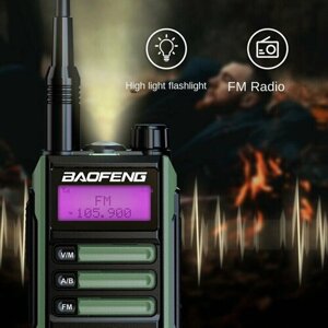 Рация (UHF/VHF) Baofeng UV-16 Plus Зеленая
