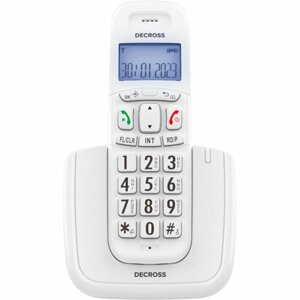 Радиотелефон DECT decross DC1004 белый