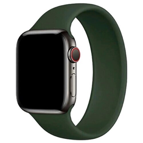 Ремешок-браслет силиконовый Solo Loop для Apple Watch 42/44/45/49 мм, L (155мм), хаки (10)
