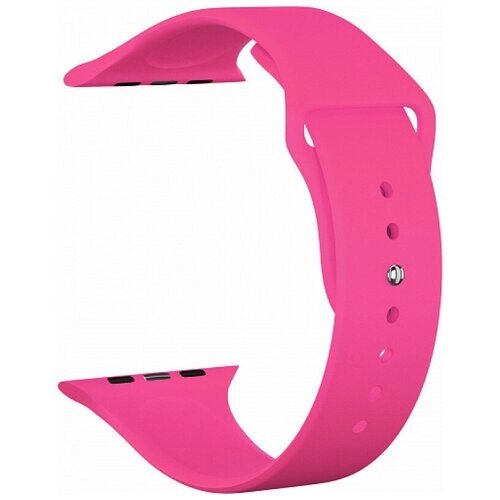 Ремешок силиконовый для Apple Watch 40мм, розовый