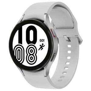 Ремешок силиконовый для Samsung Galaxy Watch 4 / 5 / 5 pro, серый