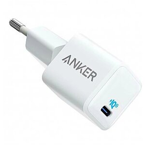 Сетевое зарядное устройство Anker PowerPort 3 Nano 20W USB-C White