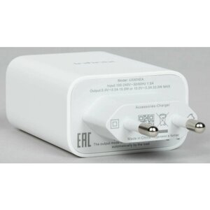 Сетевое зарядное устройство U330XEA для Infinix с USB входом 33W (цвет: White)