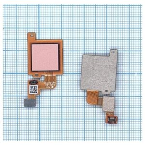 Шлейф со сканером отпечатка пальца для Xiaomi Mi 5x розовое золото
