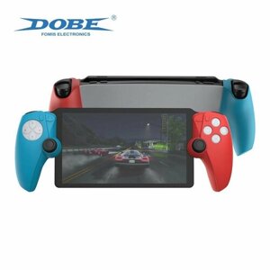 Силиконовые накладки DOBE на джойстик Sony PlayStation Portal, чехол для ps portal, красный/голубой