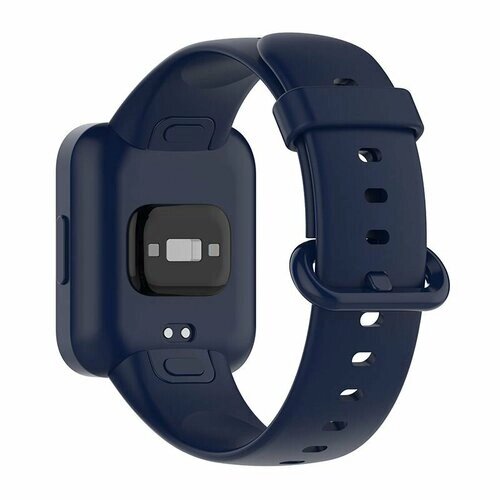 Силиконовый ремешок для Xiaomi Redmi Watch 2 / Redmi Watch 2 Lite - синий