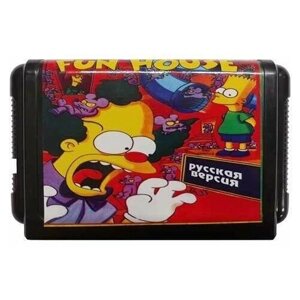 Simpsons: Bart vs The Space Mutants - симпатичная игра, но совсем непростая игра на Sega (без коробки)