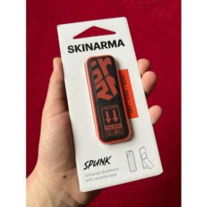 Skinarma Spunk универсальная подставка для захвата с многоразовой лентой, оранжевый