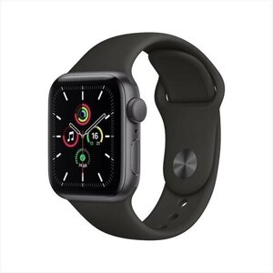 Смарт-часы Apple Watch Series SE 2022 (2GEN) 40mm Midnight Black Aluminum Case with Midnight Sport Band (Темная ночь), с ремешком M/L