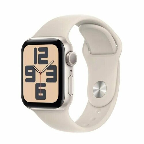 Смарт-часы Apple Watch Series SE 2023 (GPS), 40mm, Starlight Sport Band