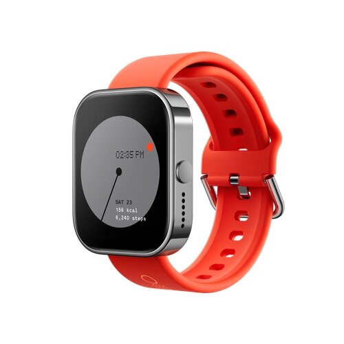 Смарт-часы CMF Watch Pro Metallic Grey (Orange Strap)