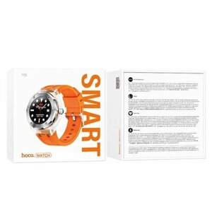 Смарт часы HOCO Y13 Smart sports watch, BT 5.0, 3 ATM waterproof, vitality orange