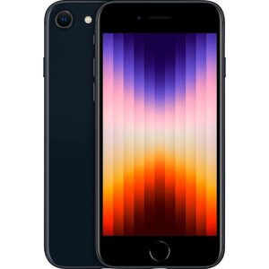 Смартфон Apple iPhone SE 2022 64 ГБ, nano SIM+eSIM, midnight