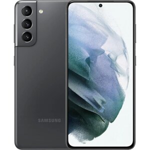 Смартфон Samsung Galaxy S21 5G 8/128 ГБ, Dual: nano SIM + eSIM, Серый фантом