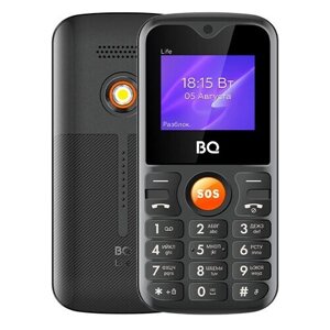 Сотовый телефон BQ 1853 Life Black Orange