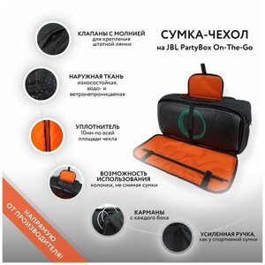 Сумка-чехол на колонку JBL PartyBox On-The-Go (GoodBag)