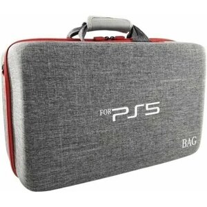Сумка для Sony Playstation 5 PS5 и аксессуаров чехол Bag Серая