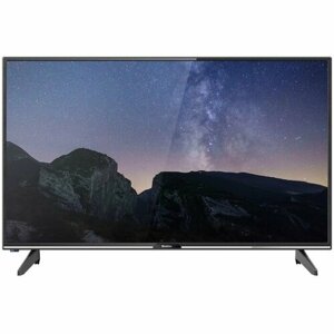 Телевизор blackton 32S01B, 32", 1366x768, DVB-T2/C, HDMI 2, USB 2, smarttv, чёрный