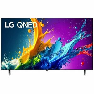 Телевизор LG 43QNED80T6a. ARUB, 43", 4K ultra HD, smart TV, черный титан