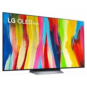 Телевизор LG 77" OLED77C2rla черный